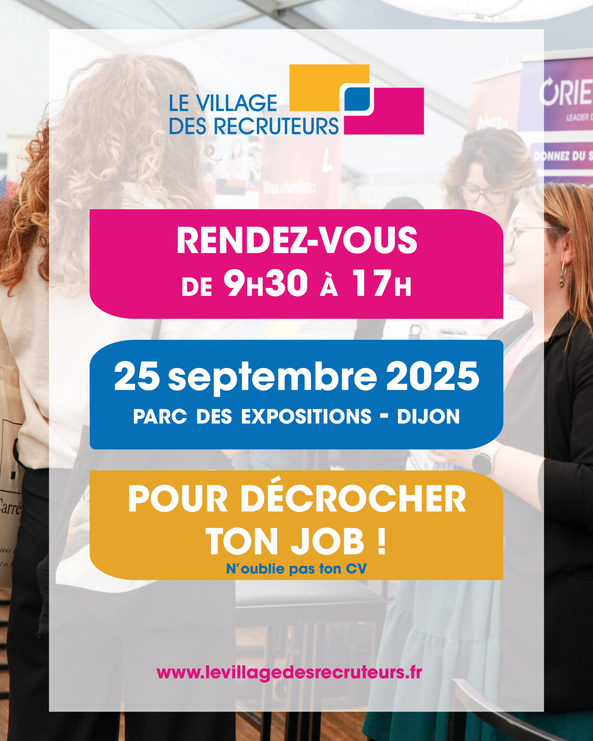 salon village des recruteurs de Dijon