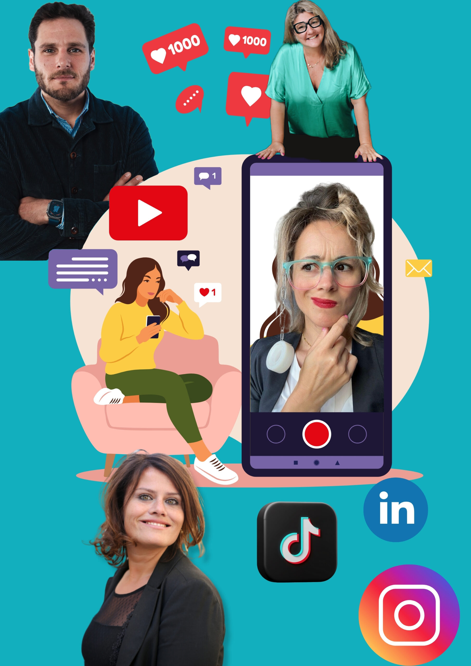 Ensemble des influenceur - Campagne 2025 Avenir ACtifs