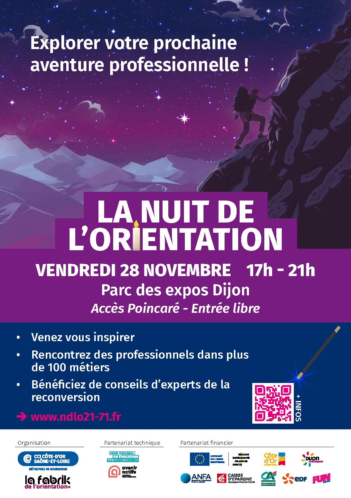 Nuit de l'orientation 21/71 2025
