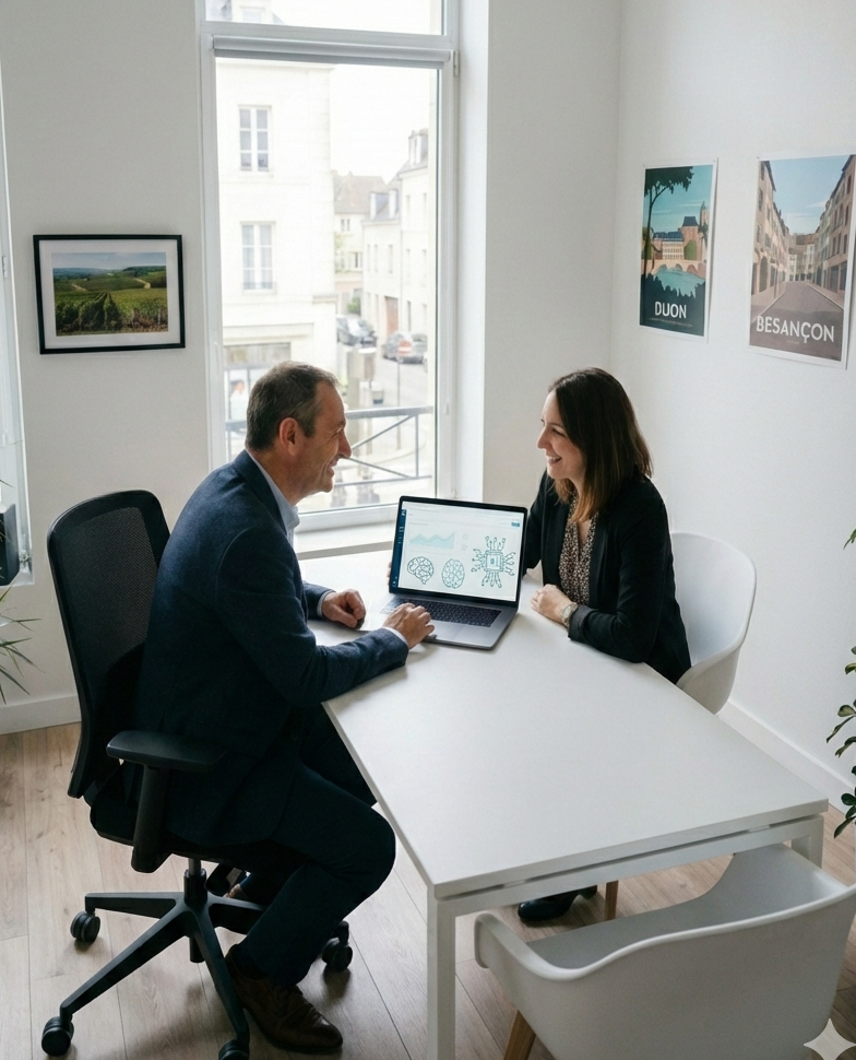 Mon accompagnement et l'IA en BFC