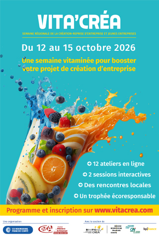 Vita créa en bourgogne Franche-Comté 2026